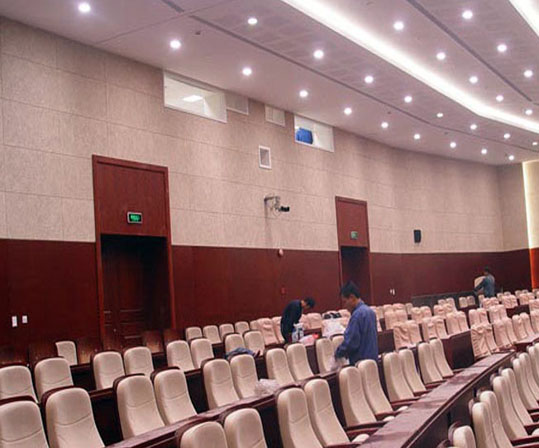 原色木丝吸音板,原色木丝吸音板装饰效果图