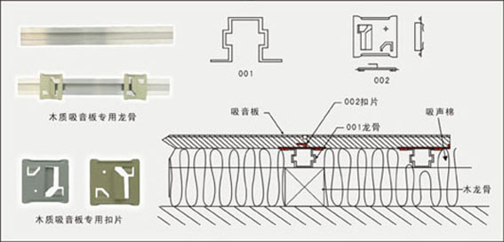 木质吸音板安装施工,木质吸音板安装