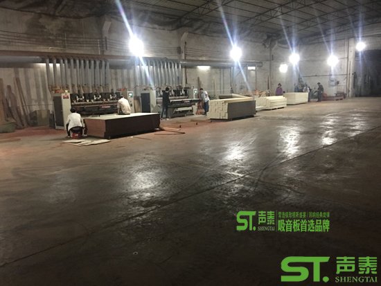 备战2017,声泰木质吸音板车间全力赶货中(图3)