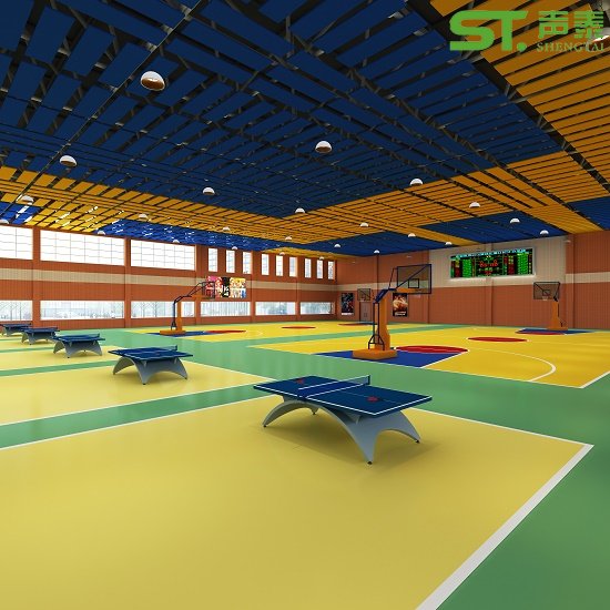 内蒙古赤峰林东一中体育馆工程案例(图1)