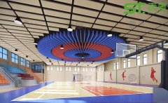 福建梦笔小学体育馆工程案例